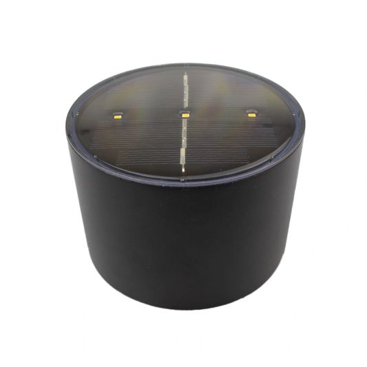 Solar LED wandlamp up downlight Emme rond