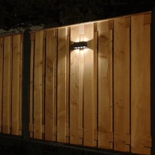 Solar LED wandlamp up downlight Olaf