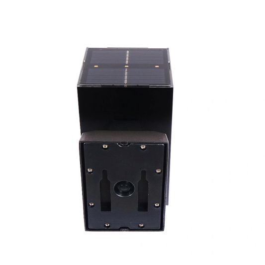 Solar LED wandlamp up downlight Sverre recht - Voordeelset van 2 stuks