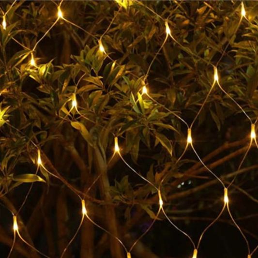 Solar lichtnet Dasher - Solar kerstverlichting warm wit licht