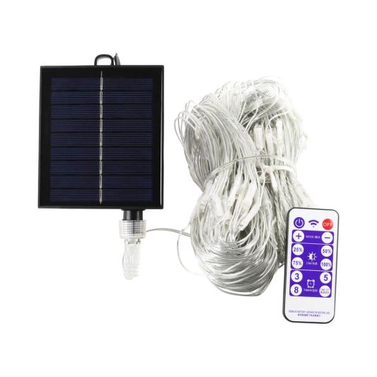 Solar lichtnet Dasher - Solar kerstverlichting warm wit licht