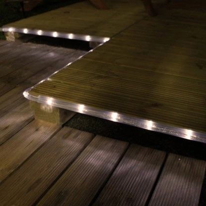 Solar lichtslang Rope met los solarpaneel Buiten ledstrip op zonne energie 5 meter