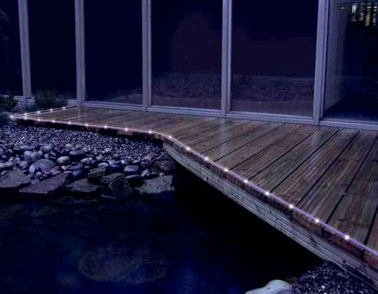 Solar lichtslang Rope met los solarpaneel Buiten ledstrip op zonne energie 5 meter