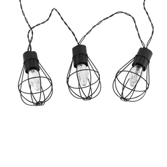 Solar lichtslinger Freya met 10 warm witte led lampen