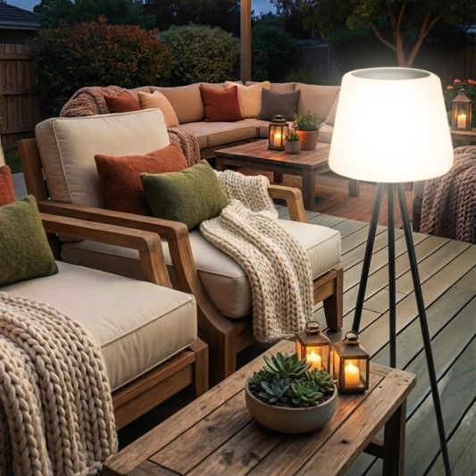 Solar loungelamp Brighton op zonne energie