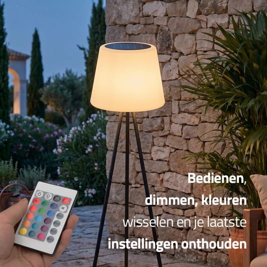 Solar loungelamp Brighton op zonne energie
