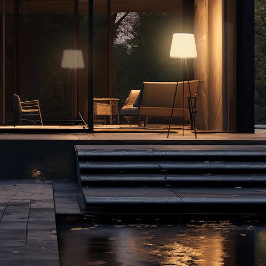 Solar loungelamp Brighton op zonne energie