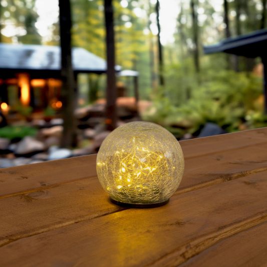 Solar prik- en tafellamp Comet op zonne-energie - 20 ledjes met warm wit licht