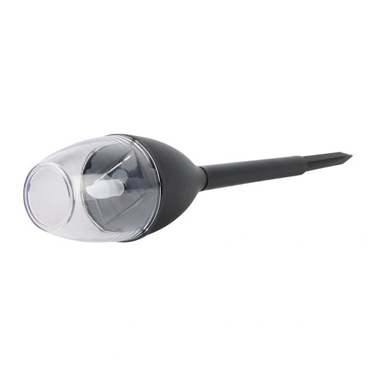 Solar priklamp Chandelle op zonne-energie - Decoratieve solarlamp met kaarslicht - Set van 2