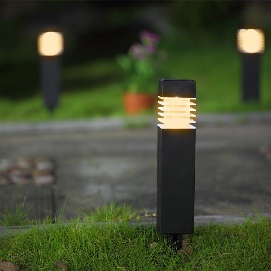 Solar priklamp Condor met warm wit licht set van 2