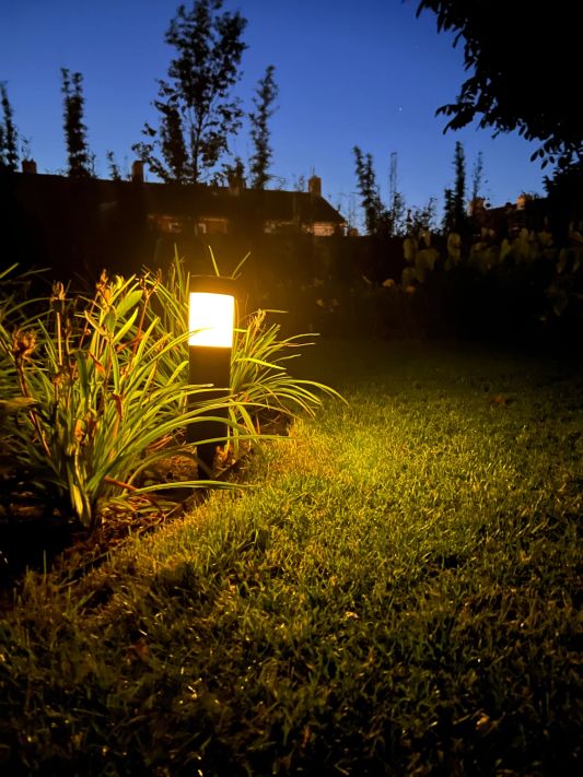 Solar priklamp Lucifer zwart padverlichting op zonne-energie (2 stuks)