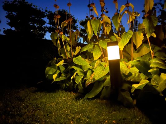 Solar priklamp Lucifer zwart padverlichting op zonne-energie (2 stuks)
