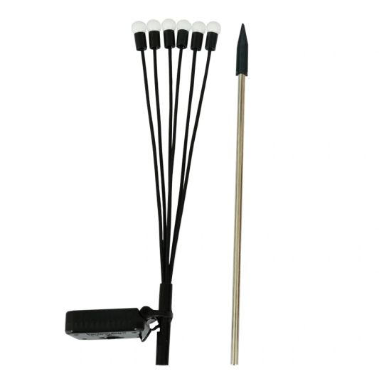 Solar priklamp Miami met warm wit licht - Set van 2