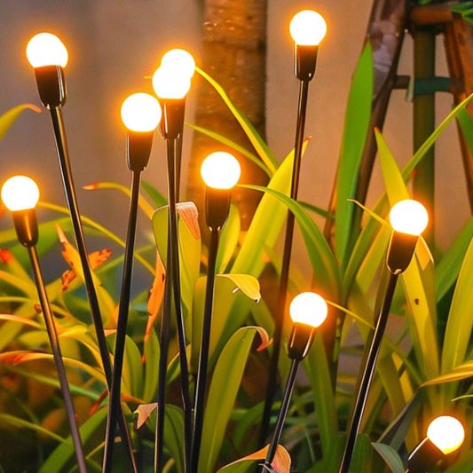 Solar priklamp Miami met warm wit licht - Set van 2