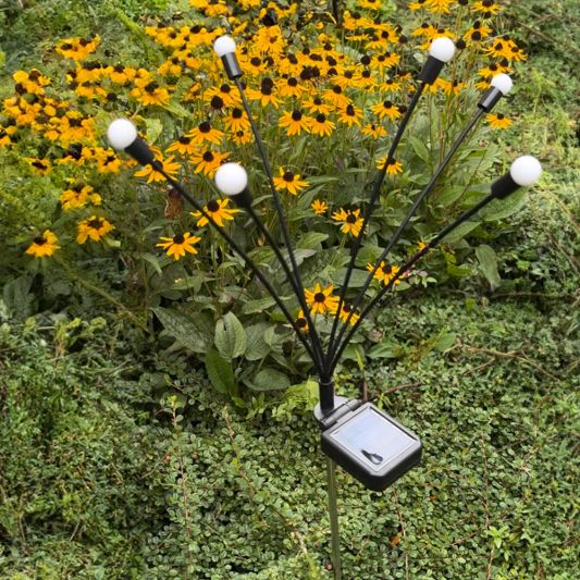 Solar priklamp Miami met warm wit licht - Set van 4