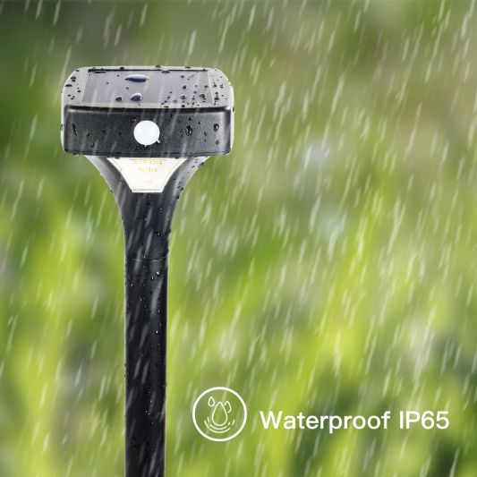 Solar priklamp Move II padverlichting zwart met bewegingssensor