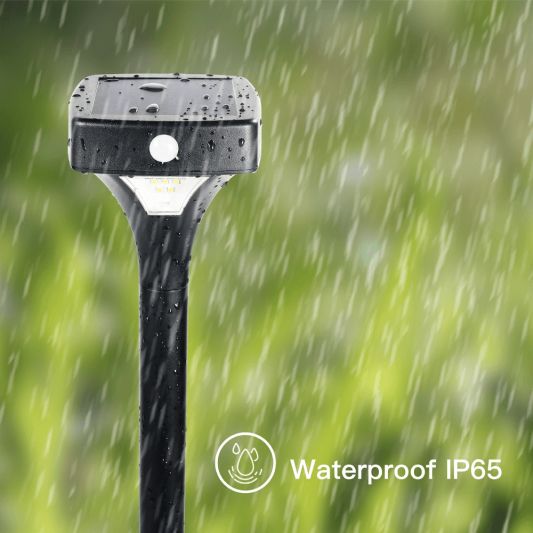 Solar priklamp Move padverlichting II zwart met bewegingssensor set van 4 stuks