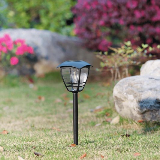 Solar priklamp Prickle met warm wit licht set van 2