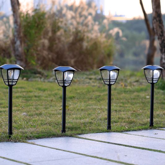 Solar priklamp Prickle met warm wit licht set van 2