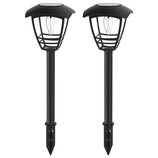 Solar priklamp Prickle met warm wit licht set van 2