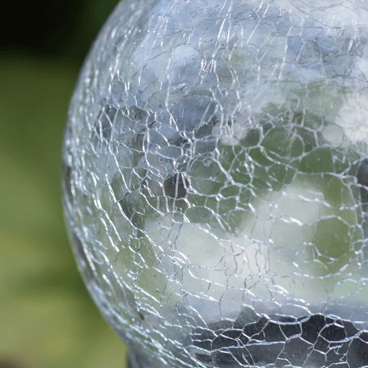 Solar priklamp Rhea decoratieve bol RGBW - 8 cm