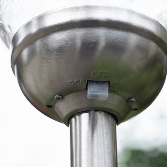 Solar priklamp Rhea decoratieve bol RGBW - 8 cm