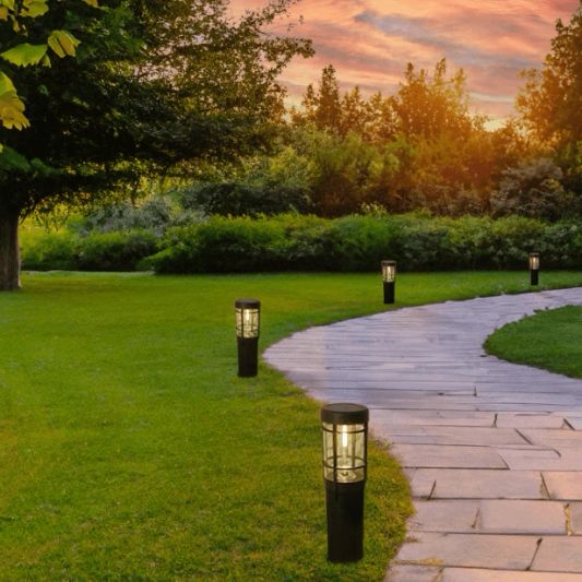 Solar priklamp Saturn met warm wit licht