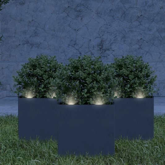 Solar priklampjes set Tulip - 10 lampjes aan 1 snoer - Warm wit