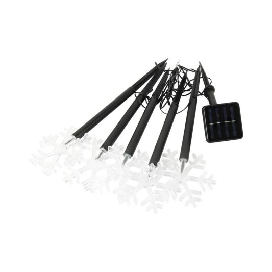 Solar priklampjes sneeuwvlokken set Vixen