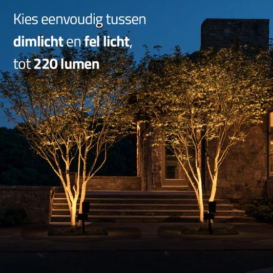 Solar spot Pulse 1 - Tuinspot op zonne energie met dimstand