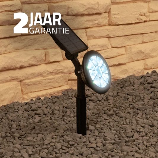 Solar spot Sunny Dual White tuinspot met grondspies - 3 stuks