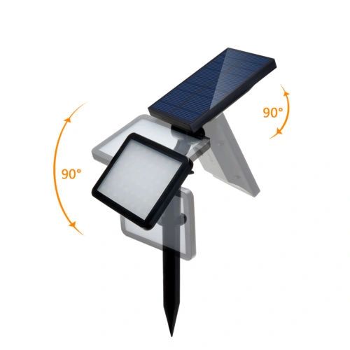 Solar spot Underground voor wandmontage of grondspies - Tuinspot op zonne energie