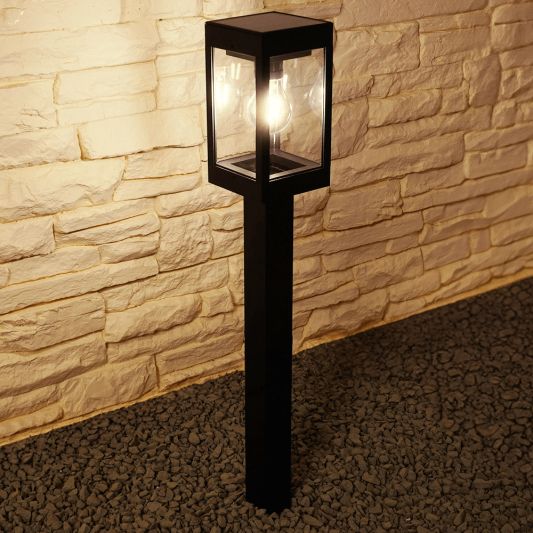 Solar staande lamp Cube op zonne-energie - Warm wit filament