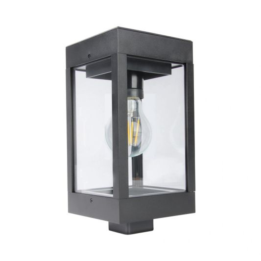 Solar staande lamp Cube op zonne-energie - Warm wit filament