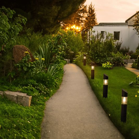 Solar staande lamp Ivar