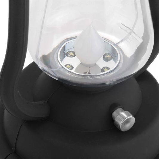 Solar storm windlicht OiL op zonne energie kleur zwart