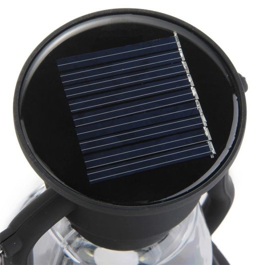 Solar storm windlicht OiL op zonne energie kleur zwart