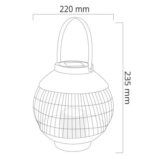 Solar tafel- en hanglamp combiset Matisse en Monet