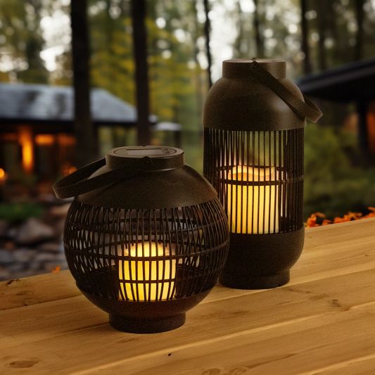 Solar tafel- en hanglamp combiset Matisse en Monet