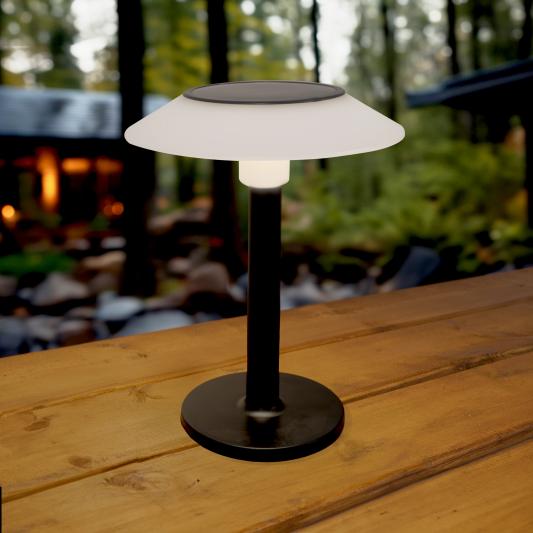 Solar tafellamp Juno op zonne energie