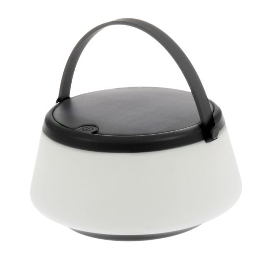 Solar tafellamp Malmo op zonne energie zwart