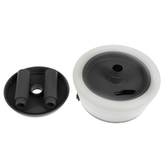 Solar tafellamp Malmo op zonne energie zwart