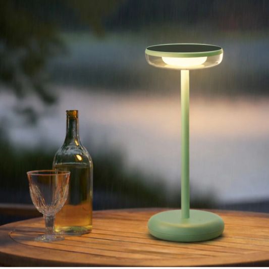 Solar tafellamp Vita - Groen - Voordeelset van 2