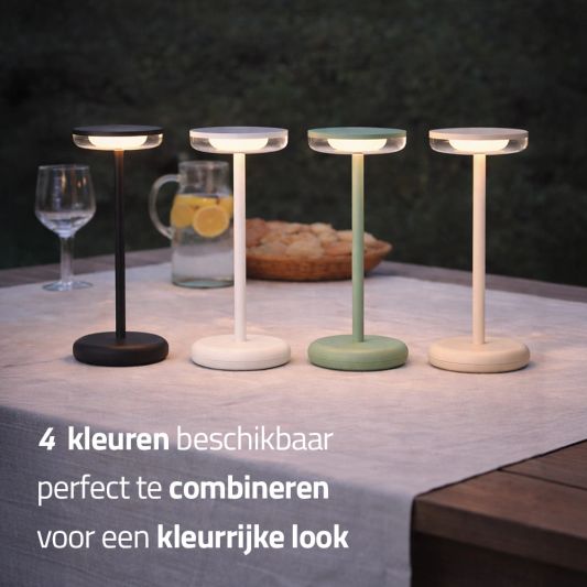 Solar tafellamp Vita - Groen - Voordeelset van 2