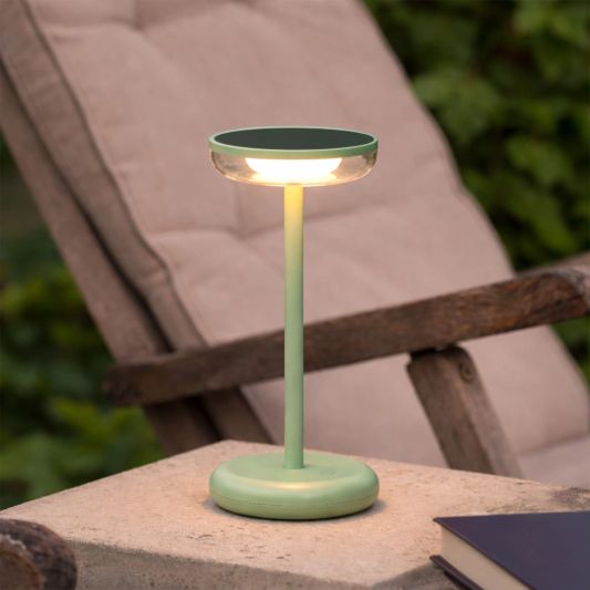 Solar tafellamp Vita - Groen - Voordeelset van 2