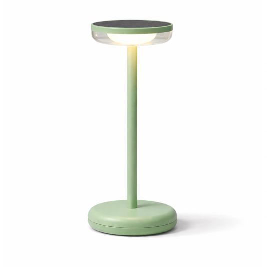 Solar tafellamp Vita - touch dimbaar in warm wit - Groen