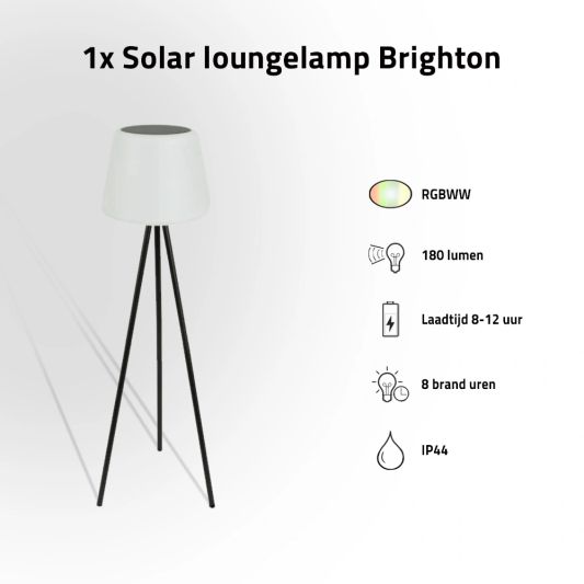 Solar tuinverlichtingsset | Compleet pakket voor uw terras | 7-delig
