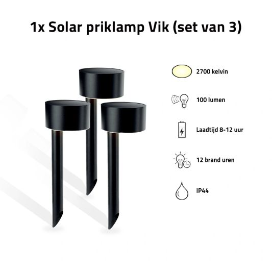 Solar tuinverlichtingsset | Compleet pakket voor uw tuin I | 7-delig