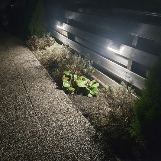 Solar Wandlamp Beam met schemer- en bewegingssensor op zonne-energie