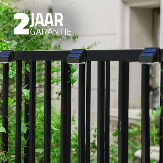 Solar Wandlamp Beam met schemer- en bewegingssensor op zonne-energie set van 4 stuks